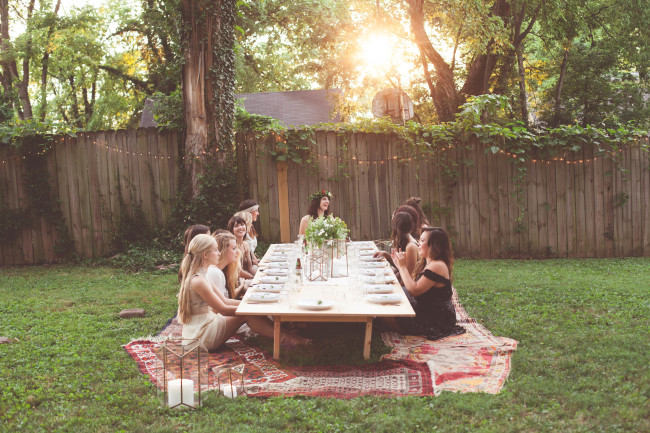 Nashville Trip With Free People + A Magical Backyard Dinner - offbeat + inspired