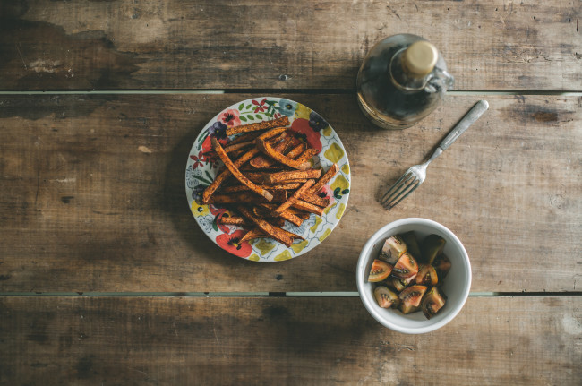 Clean Eating | Spiced Sweet Potato Oven Fries - offbeat + inspired