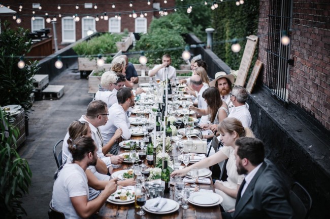 SOUTH | a rooftop dinner with MasterChef Season 5 Competitors Elizabeth Cauvel + Dan Wu - offbeat + inspired
