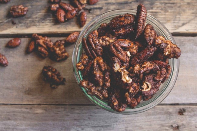 Coffee + Maple Spiced Nuts - offbeat + inspired-6